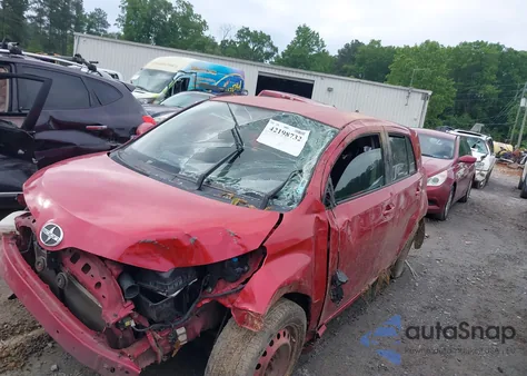 2008 Scion Xd z USA, uszkodzony, nr VIN JTKKU10498J009686